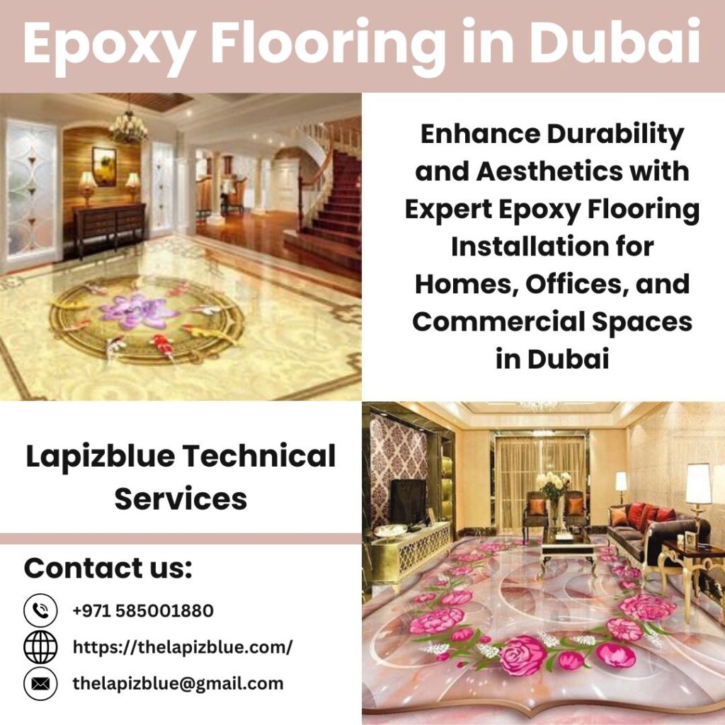 Epoxy flooring in dubai